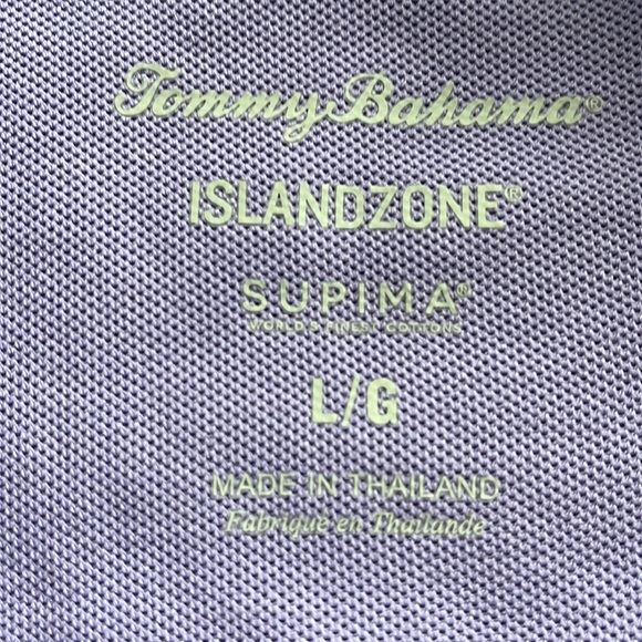 Tommy Bahama IslandZone® supima lavender button up shirt - Picture 5 of 5